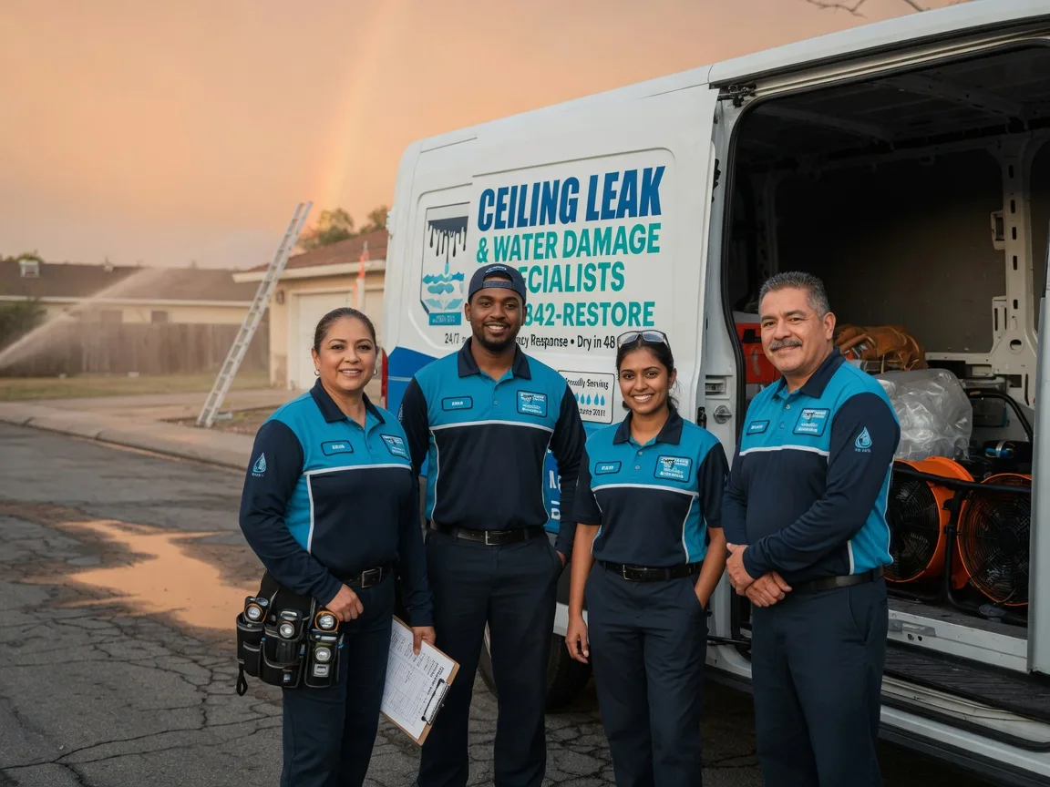 Ceiling Leak Cleanup company in Wilburn, AR