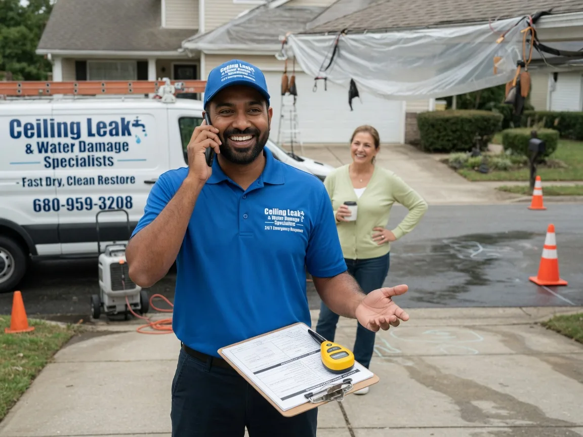Ceiling Leak Cleanup Wilburn, AR FAQs